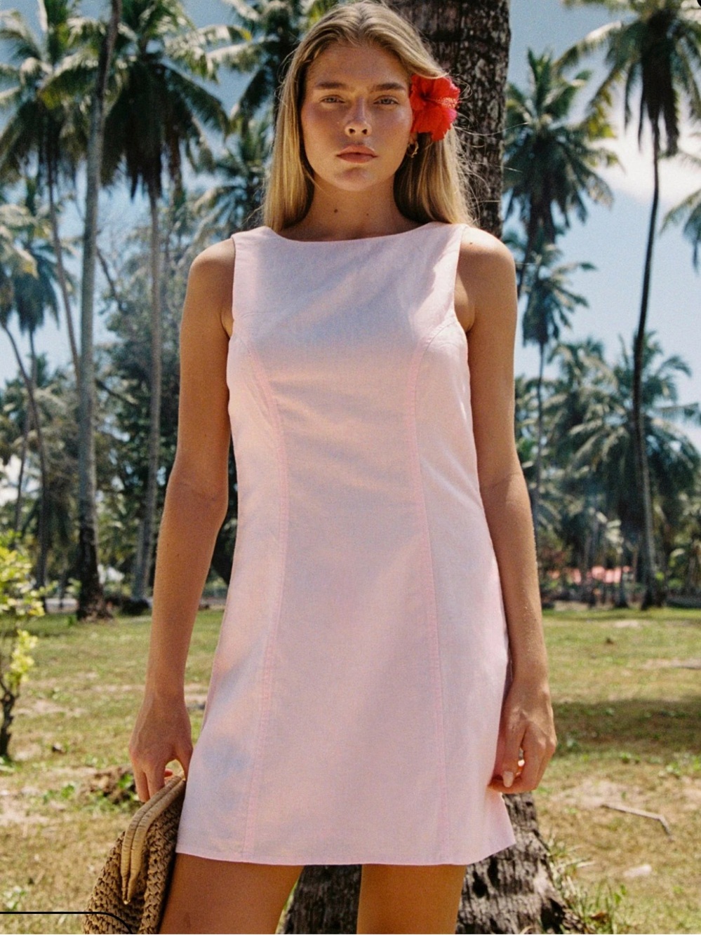 l*space Pink Mini Dress